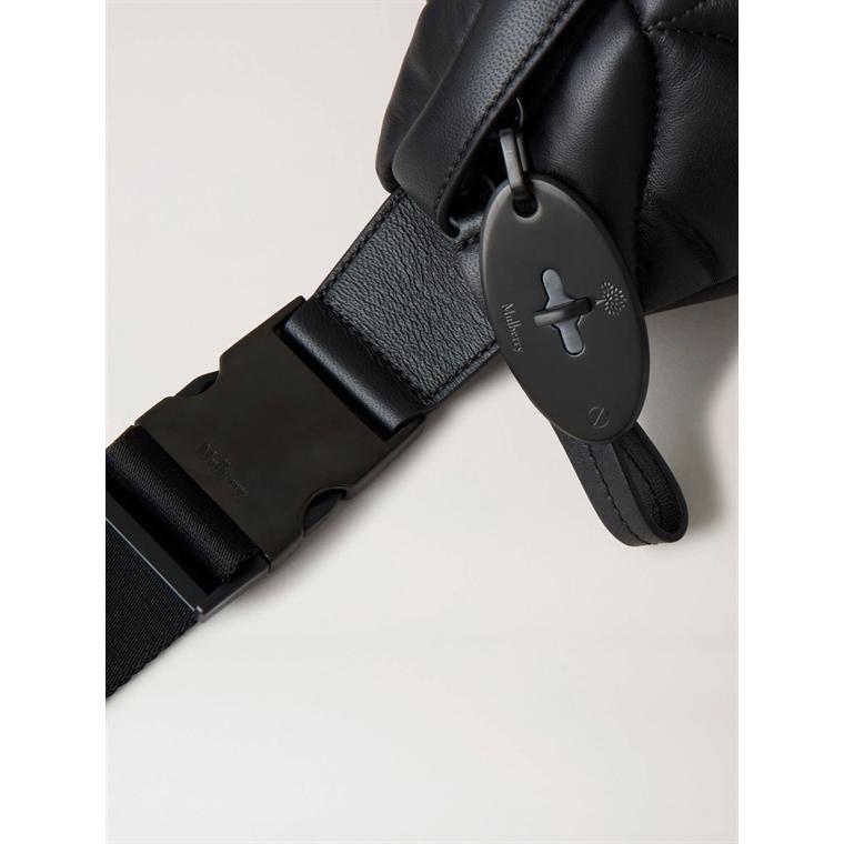 Mulberry Softie Belt Bag Black Pillow Effect Nappa Leather